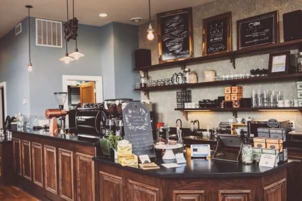 Inside the cafe at Purple Door Coffee |  Photo Courtesy, Sprudge