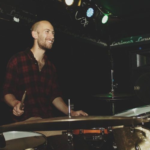 In his spare time, Clayton plays the drums in multiple bands.