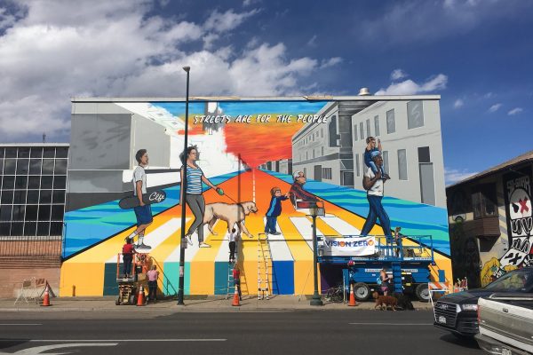 The East Colfax Art Project. Photo courtesy, WalkDenver