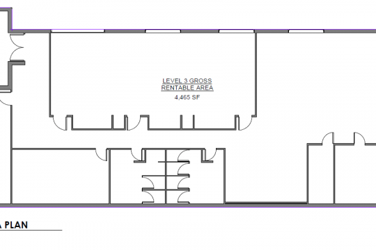3rd Floor - Suite D floor plan
