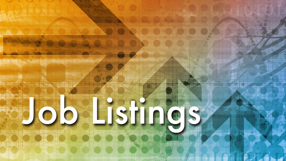 a graphic with arrows and the words "job listings"