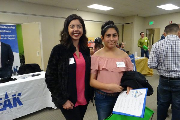 Local youth participate in a career fair, hosted by Denver Urban Scholars. Photo courtesy | Denver Urban Scholars.