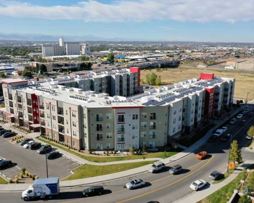 Park Hill Station affordable apartments at Artway North in Denver