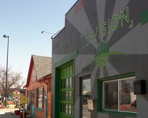ReVision, a food justice organization, has their brick-and-mortar location in Westwood