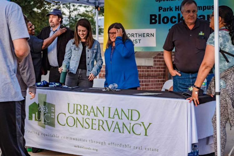 ULC Staff at the Mosaic Community Campus block party in 2021