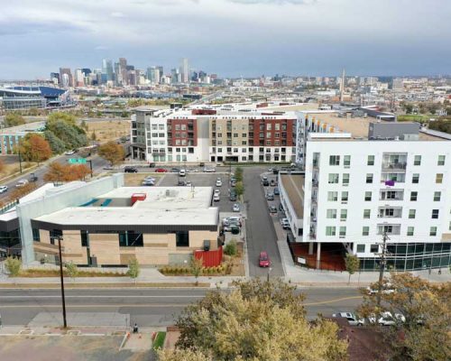 ULC's Transit Oriented Development site Mile High Vista in West Denver
